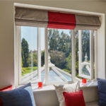 Three white UPVC pane windows with two white UPVC side openers