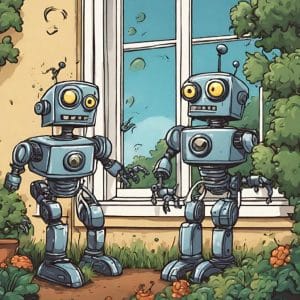 Robots at the Window