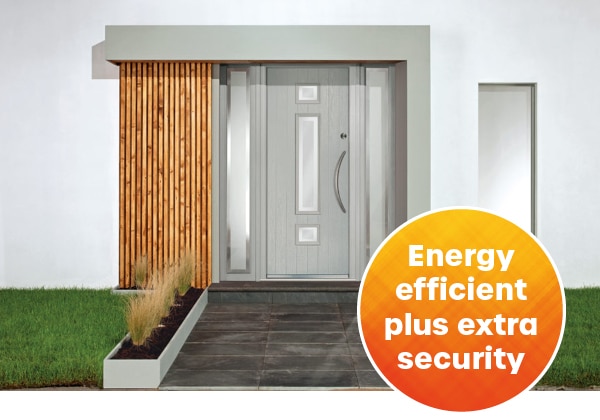 Composite Doors energy efficient plus extra security