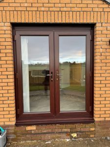 After Image of Rosewood French door installation