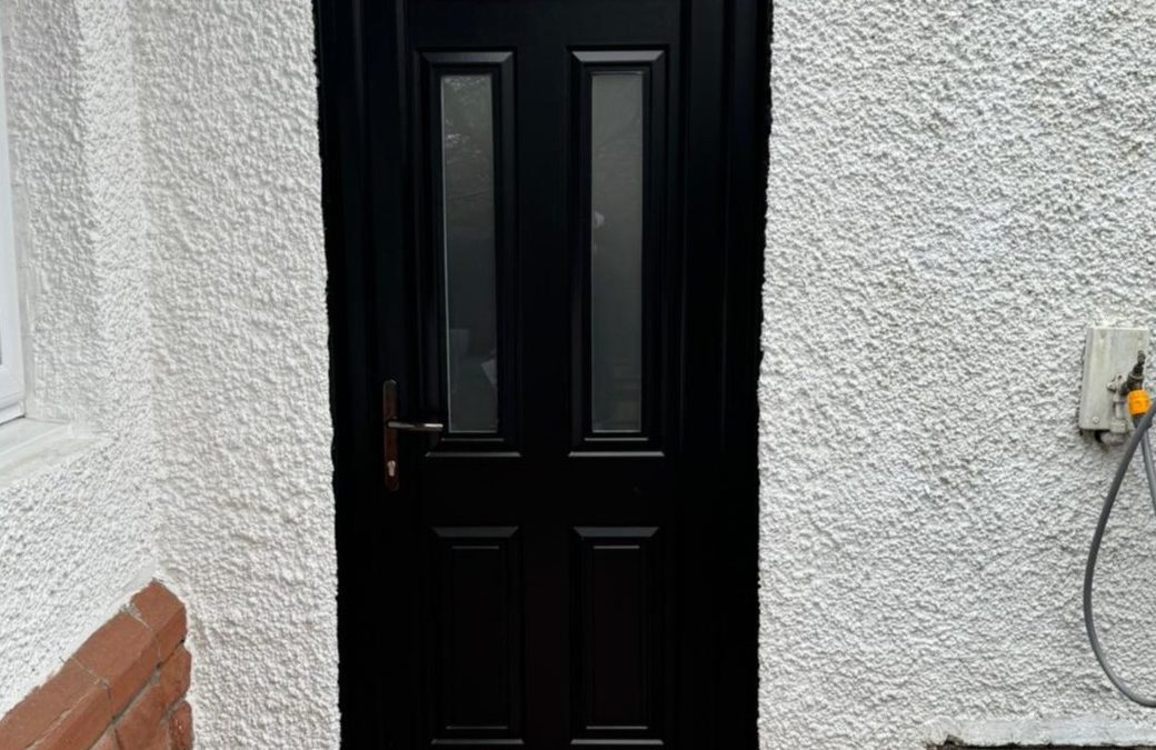 Composite Door in Beck Brown Installed in Kilmarnock, Ayrshire