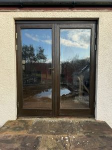 Old Timber french Doors Maybole
