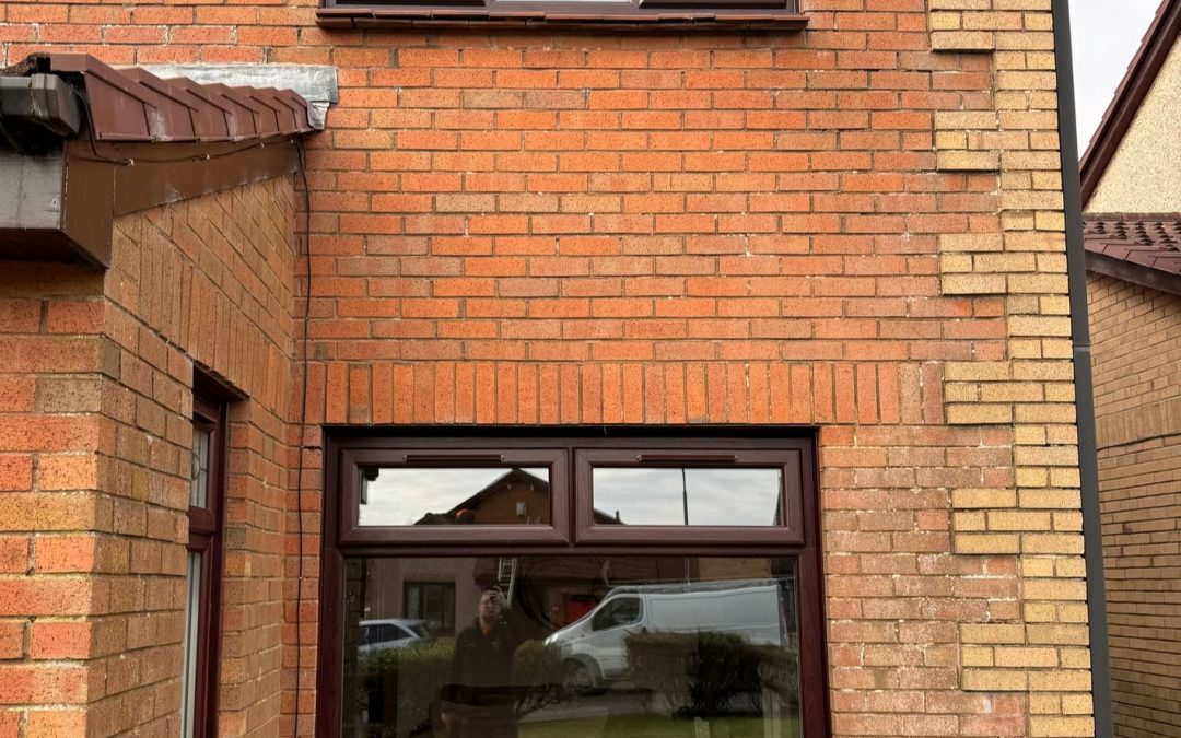 Rosewood Casement Windows Installed in Irvine, Ayrshire