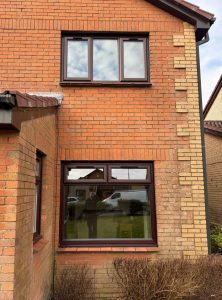 old rosewood casement windows
