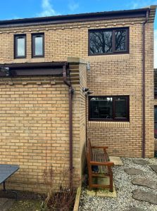New replacement Rosewood upvc windows, ayrshire